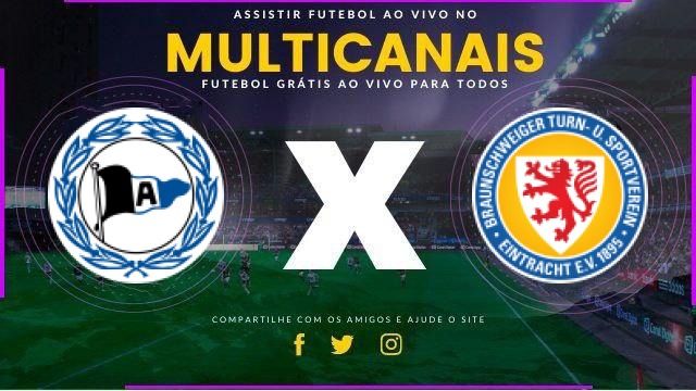 Assistir Arminia Bielefeld x Eintracht Braunschweig ao vivo 08/02/2026 grátis HD