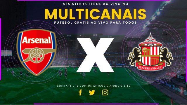 Assistir Arsenal x Sunderland ao vivo HD 07/02/2026