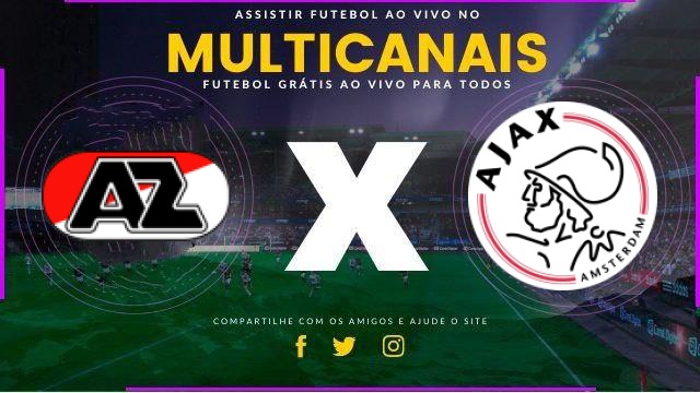Assistir AZ Alkmaar x Ajax ao vivo grátis 08/02/2026