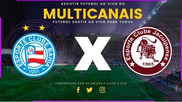 Assistir Bahia x Jacuipense ao vivo online HD 14/02/2026