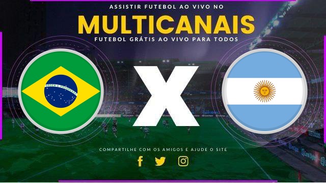 Assistir Brasil x Argentina Ao Vivo HD 13/02/2026