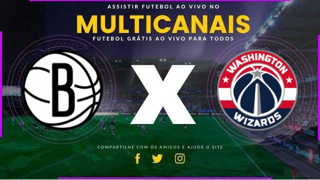 Assistir NBA: Brooklyn Nets x Washington Wizards ao vivo HD 07/02/2026