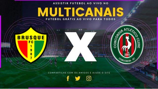 Assistir Brusque x Concórdia ao vivo HD 07/02/2026
