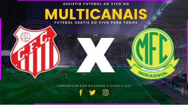 Assistir Capivariano x Mirassol ao vivo HD 08/02/2026