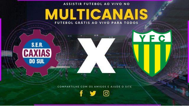 Assistir Caxias x Ypiranga Ao Vivo HD 06/02/2026