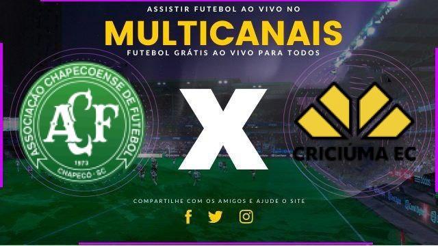 Assistir Chapecoense x Criciúma ao vivo HD 08/02/2026