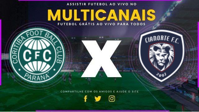 Assistir Coritiba x Cianorte ao vivo HD 08/02/2026