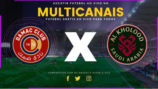 Assistir Damac x Al-Kholood ao vivo online 03/02/2026