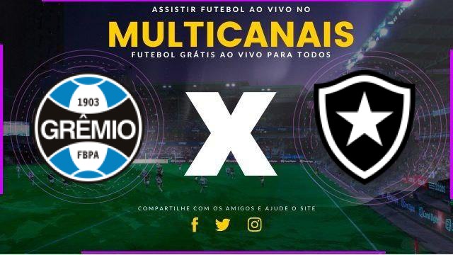 Assistir Grêmio x Botafogo ao vivo HD 04/02/2026