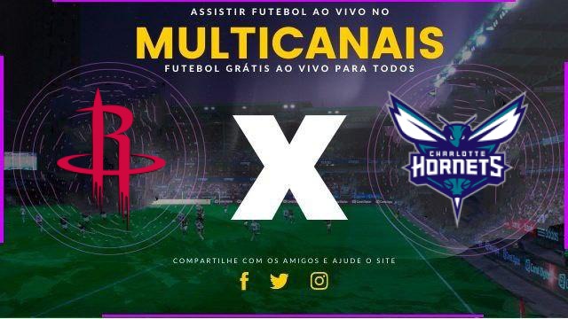 Assistir Houston Rockets x Charlotte Hornets ao vivo HD 05/02/2026