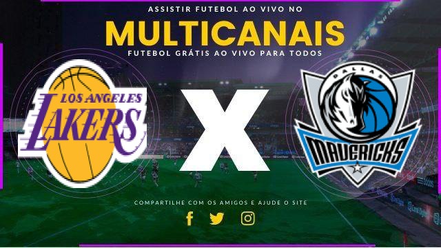 Assistir Los Angeles Lakers x Dallas Mavericks Ao Vivo HD 13/02/2026