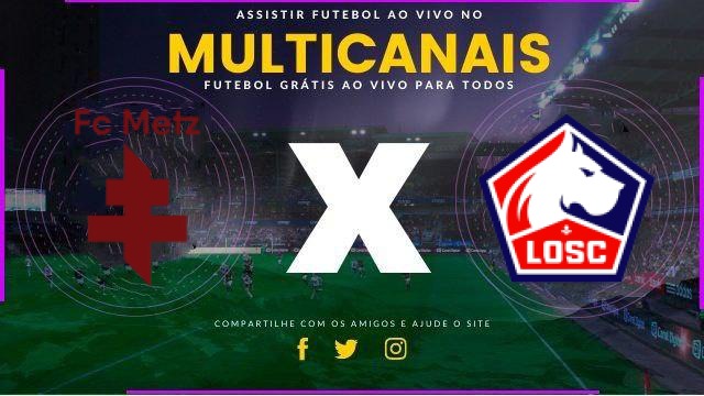 Assistir Metz x Lille Ao Vivo HD 06/02/2026