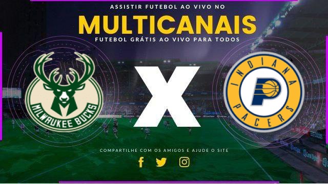 Assistir NBA: Milwaukee Bucks x Indiana Pacers Ao Vivo HD 06/02/2026