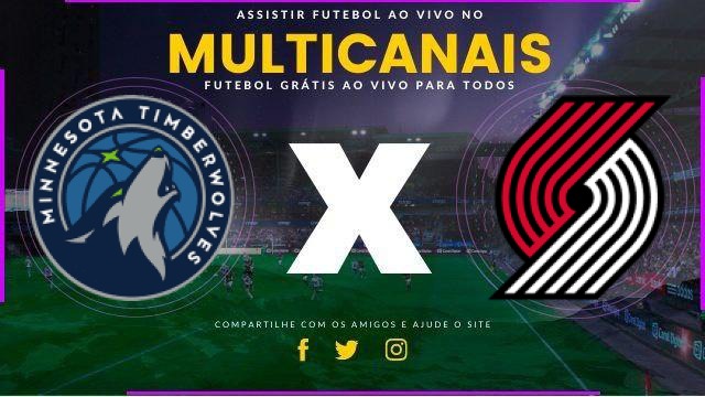 Assistir Minnesota Timberwolves X Portland Trail Blazers Ao Vivo HD 11/02/2026