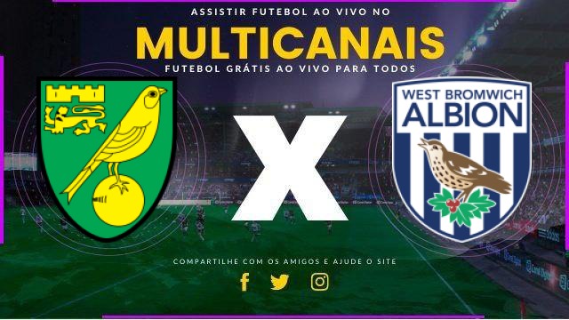 Assistir Norwich x West Bromwich Albion ao vivo online HD 14/02/2026