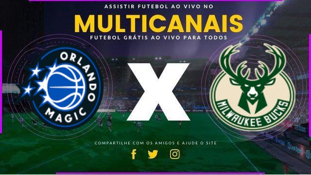 Assistir Orlando Magic X Milwaukee Bucks Ao Vivo HD 11/02/2026