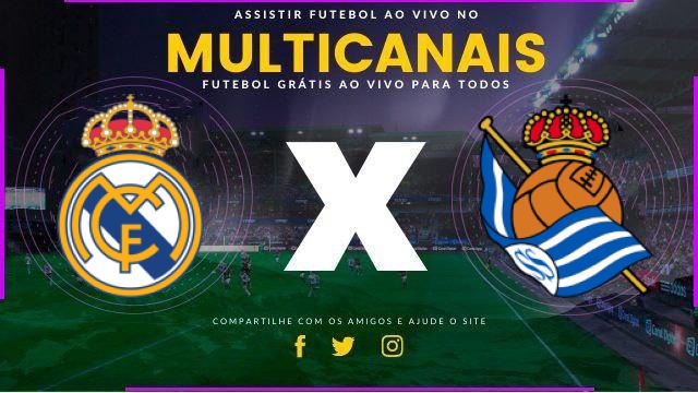 Assistir Real Madrid x Real Sociedad ao vivo online HD 14/02/2026