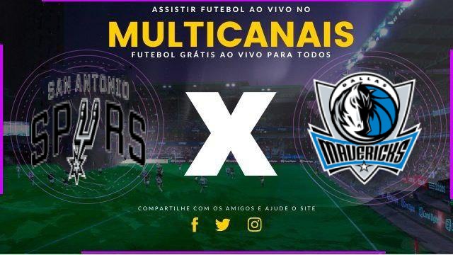 Assistir NBA: San Antonio Spurs X Dallas Mavericks ao vivo HD 07/02/2026