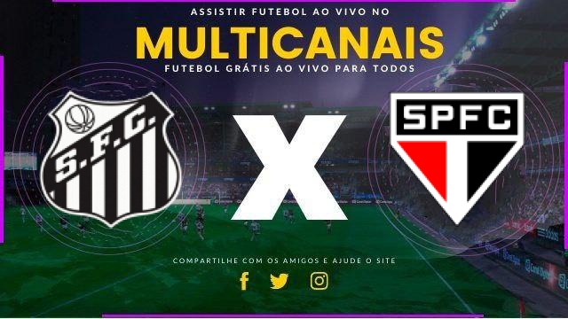 Assistir Santos x São Paulo ao vivo HD 04/02/2026