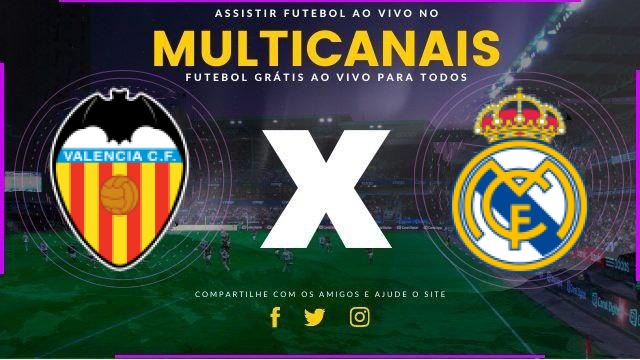 Assistir Valencia x Real Madrid ao vivo HD 08/02/2026